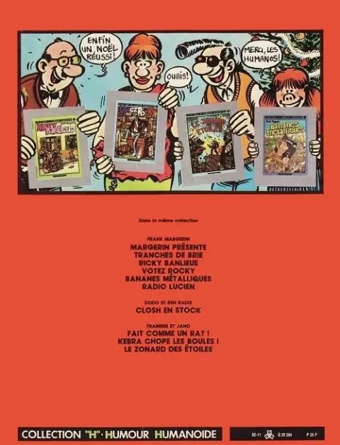 Verso de l'album Lucien Tome 1 Radio Lucien