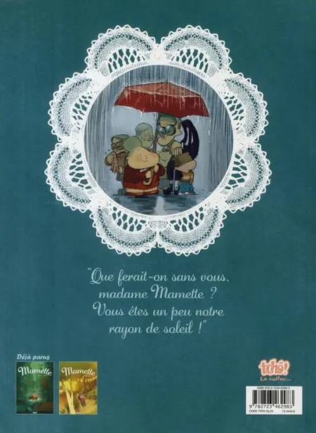 Verso de l'album Mamette Tome 3 Colchiques