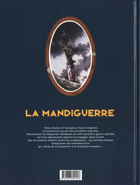 Verso de l'album La Mandiguerre Tome 3 Le revers de la médaille