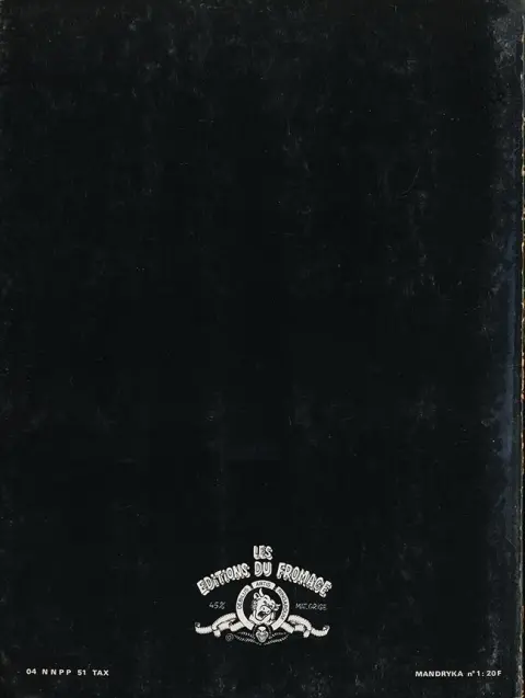 Verso de l'album Mandryka