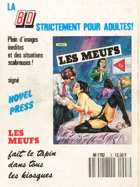 Verso de l'album Maniak Tome 3 L'amulette