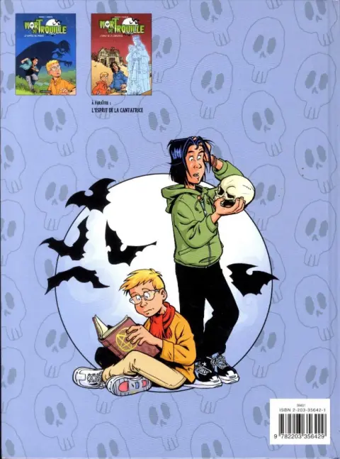 Verso de l'album Mort de Trouille Tome 1 Le vampire des marais