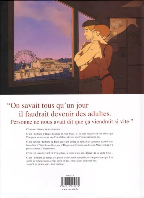 Verso de l'album Où sont passés les grands jours ? Tome 1