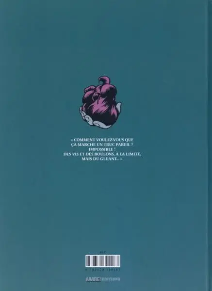 Verso de l'album Le Pigeon de la onzième heure