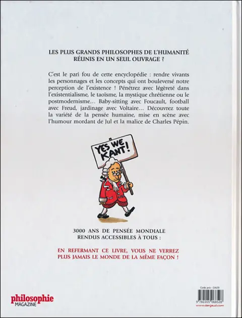 Verso de l'album La Planète des Sages Tome 1
