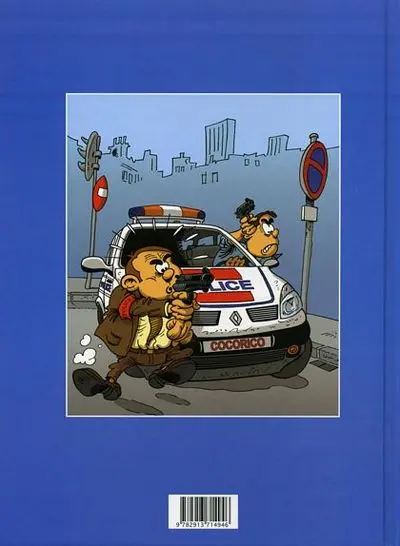 Verso de l'album Les Policiers Tome 1 Amende amère