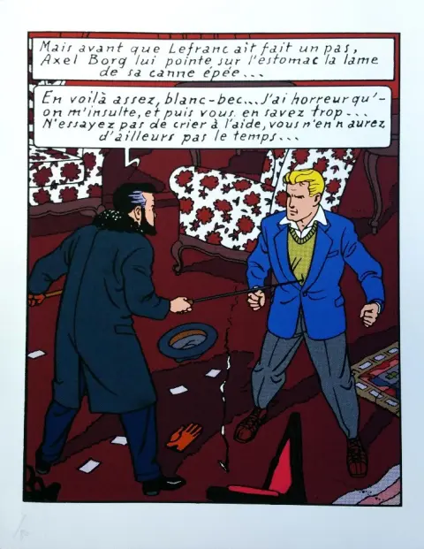 Autre de l'album Lefranc Tome 1 La grande menace