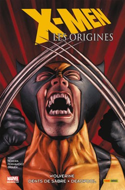 Couverture de l'album X-Men - Les origines Tome 3 Wolverine - Dents de sabre - Deadpool