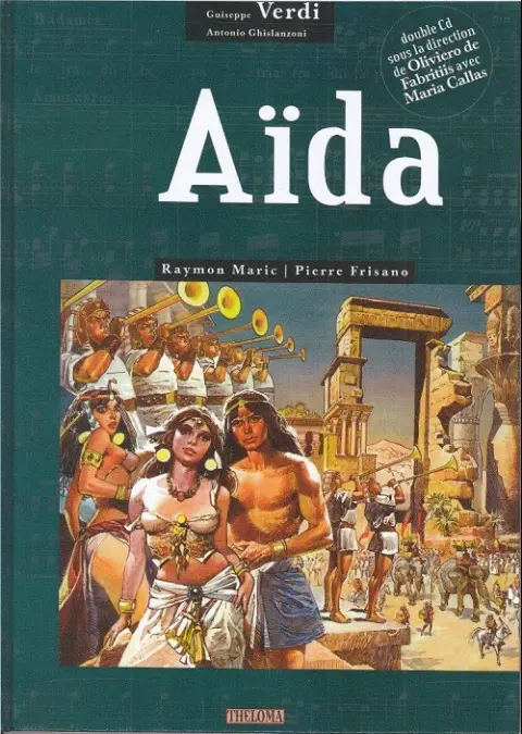 Couverture de l'album Aïda de Giuseppe Verdi