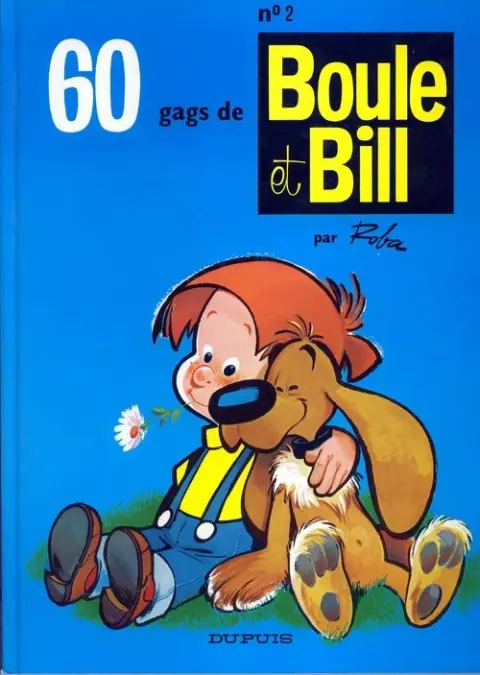 Couverture de l'album Boule & Bill Tome 2 60 gags de Boule et Bill