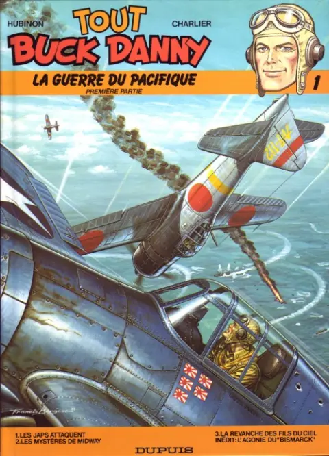 Couverture de l'album Tout Buck Danny Tome 1 La guerre du Pacifique - Première partie
