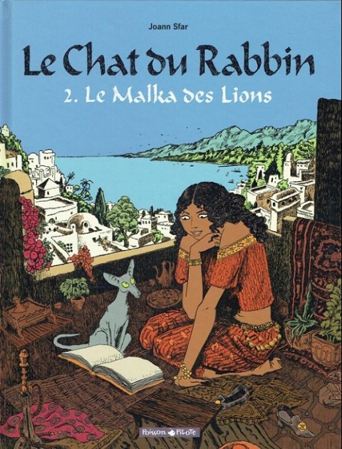 Couverture de l'album Le Chat du Rabbin Tome 2 Le Malka des Lions
