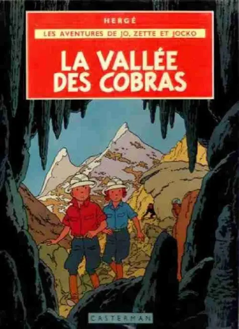 Couverture de l'album Les Aventures de Jo, Zette et Jocko Tome 5 La vallée des cobras