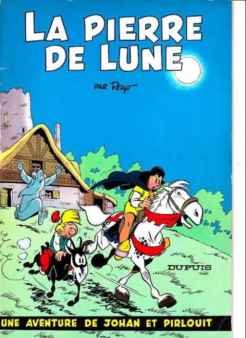 Couverture de l'album Johan et Pirlouit Tome 4 La pierre de lune