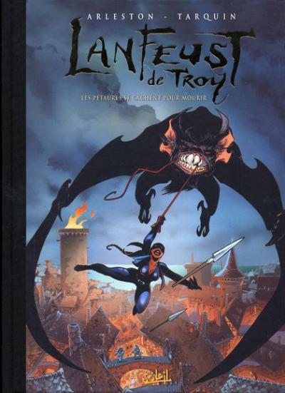 Couverture de l'album Lanfeust de Troy Tome 7 Les pétaures se cachent pour mourir