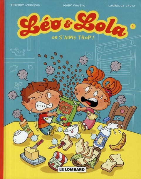 Couverture de l'album Léo & Lola Tome 1 On s'aime trop !