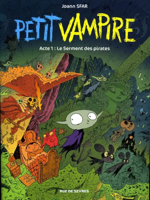 Couverture de l'album Petit vampire Tome 1 Le serment des pirates