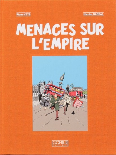 Couverture de l'album Les Aventures de Philip et Francis Tome 1 Menaces sur l'empire