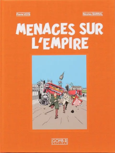 Couverture de l'album Les Aventures de Philip et Francis Tome 1 Menaces sur l'empire