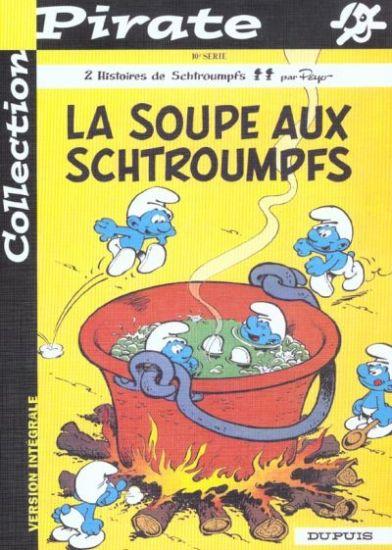 Couverture de l'album Les Schtroumpfs Tome 10 La soupe aux Schtroumpfs