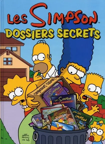 Les Simpson Tome 7 Dossiers secrets