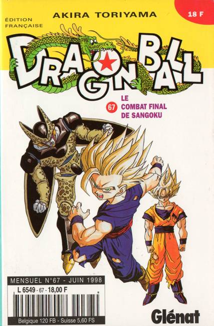 Couverture de l'album Dragon Ball Tome 67 Le combat final de Sangoku