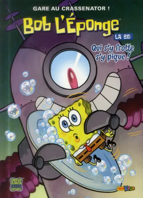 Bob l'éponge - La BD Panini Tome 4 Qui s'y frotte s'y pique !