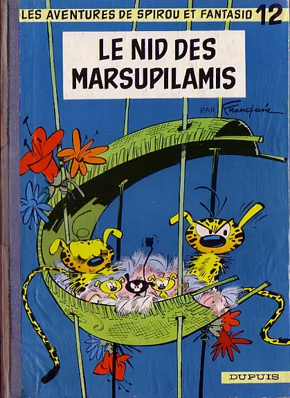Spirou et Fantasio Tome 12 Le nid des Marsupilamis