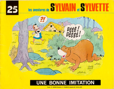 Couverture de l'album Sylvain et Sylvette Tome 25 Une bonne imitation