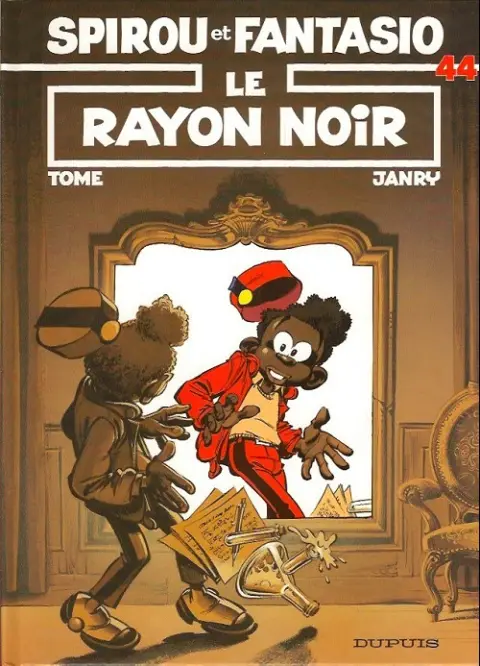 Couverture de l'album Spirou et Fantasio Tome 44 Le rayon noir