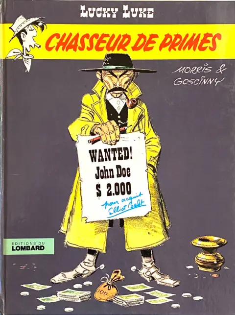 Couverture de l'album Lucky Luke Tome 39 Chasseur de primes