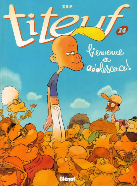 Couverture de l'album Titeuf Tome 14 Bienvenue en adolescence !