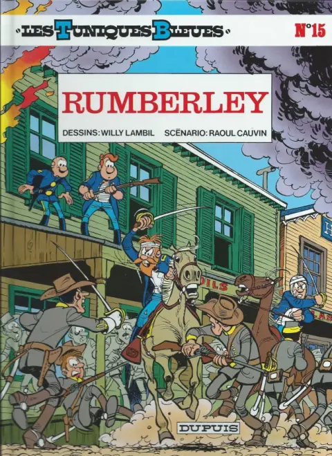 Couverture de l'album Les Tuniques Bleues Tome 15 Rumberley