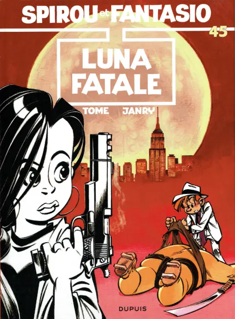 Couverture de l'album Spirou et Fantasio Tome 45 Luna fatale