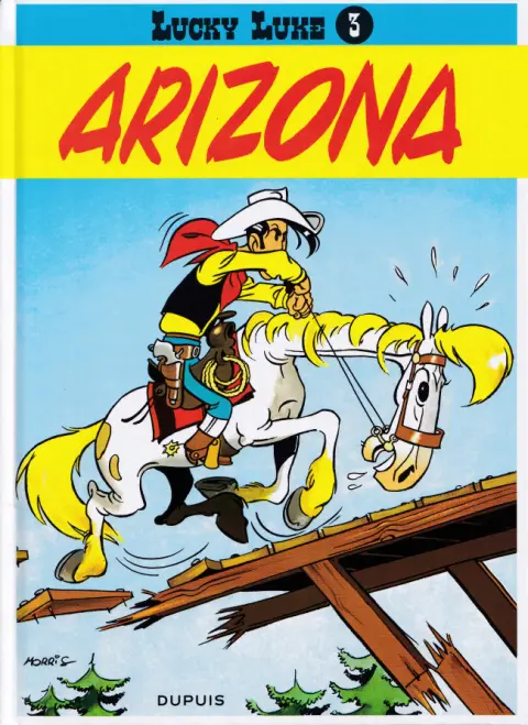 Couverture de l'album Lucky Luke Tome 3 Arizona