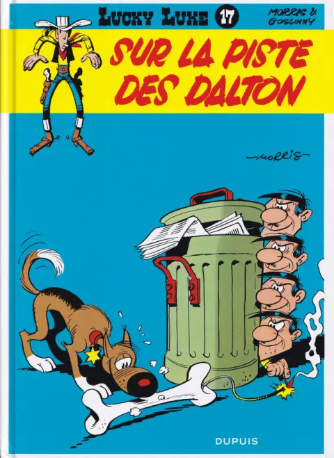 Couverture de l'album Lucky Luke Tome 17 Sur la piste des Dalton