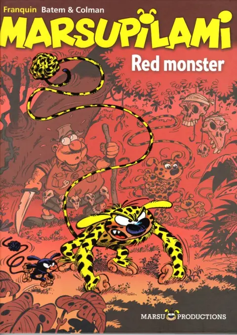 Couverture de l'album Marsupilami Tome 21 Red monster