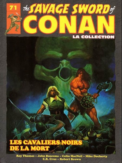 Couverture de l'album The Savage Sword of Conan - La Collection Tome 71 Les cavaliers noirs de la mort