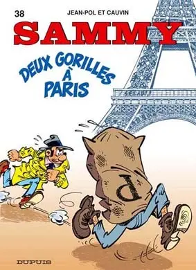 Couverture de l'album Sammy Tome 38 Deux gorilles à paris