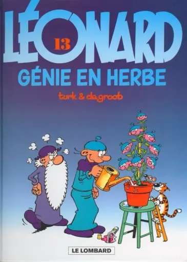 Couverture de l'album Léonard Tome 13 Génie en herbe