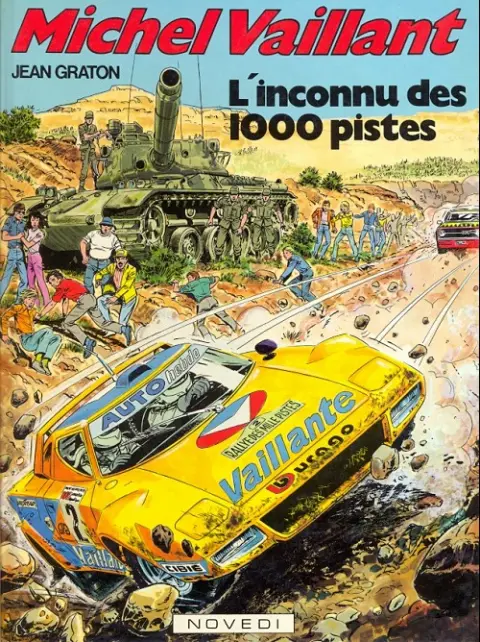 Couverture de l'album Michel Vaillant Tome 37 L'inconnu des 1000 pistes