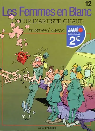 Les Femmes en Blanc Tome 12 Cœur d'artiste chaud