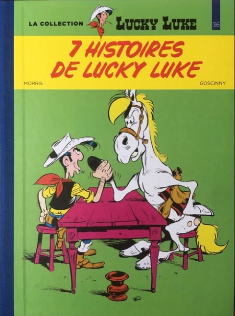Couverture de l'album Lucky Luke La collection Tome 36 7 histoires de lucky luke