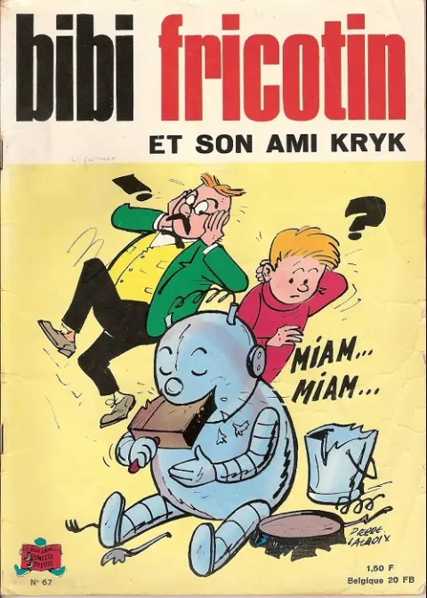 Bibi Fricotin 2e Série - Societé Parisienne d'Edition Tome 67 Bibi Fricotin et son ami Kryk