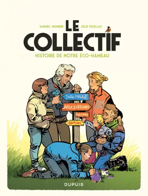 Le collectif Histoire de notre éco-hameau