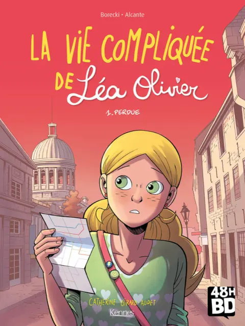 Couverture de l'album La Vie compliquée de Léa Olivier Tome 1 Perdue