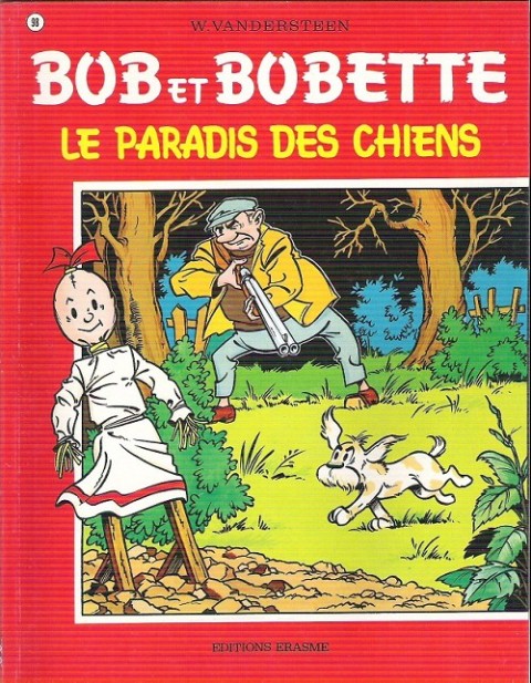 Couverture de l'album Bob et Bobette Tome 98 Le paradis des chiens