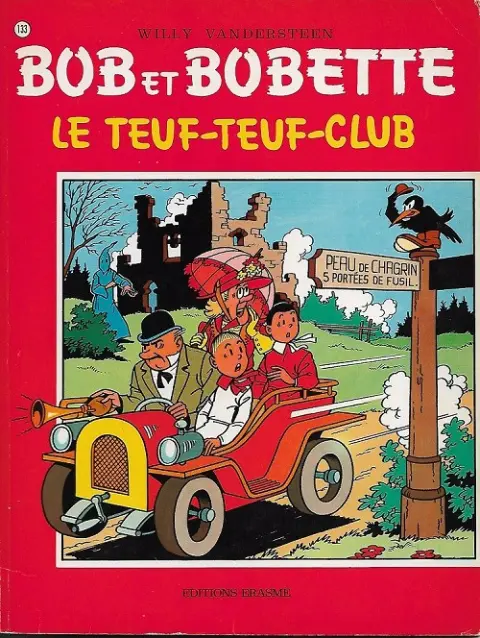 Couverture de l'album Bob et Bobette Tome 133 Le Teuf-Teuf-Club