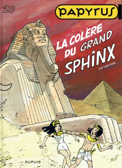 Couverture de l'album Papyrus Tome 20 La colère du grand sphinx