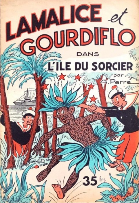 Couverture de l'album Lamalice et Gourdiflo Lamalice et Gourdiflo dans l'île du sorcier